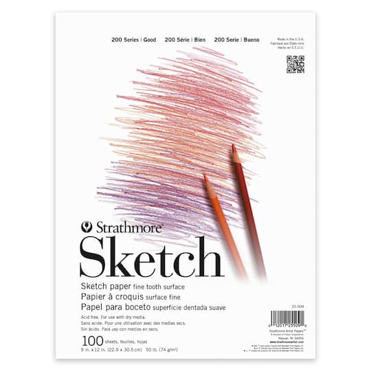 Strathmore® 200 Series Sketch Paper Pad